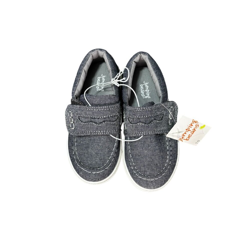 Jumping Beans Toddler Boys Denim Slip-On Shoes Size 10